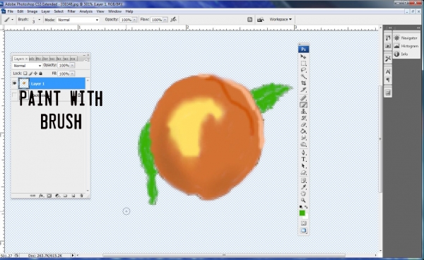 Creation of Produce Crate Label: Step 2
